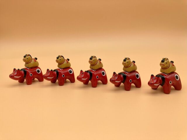 赤べこ箸置きと箸セット | 高橋商店・会津若松本店